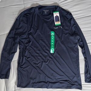 Hang Ten Men's Dark Blue Long Sleeve Tee